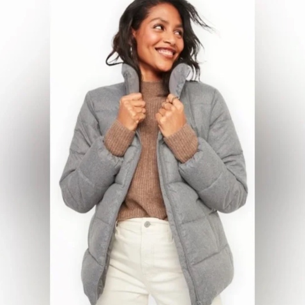 OLD NAVY Fleece Lined Quilted Puffer Coat Size XS